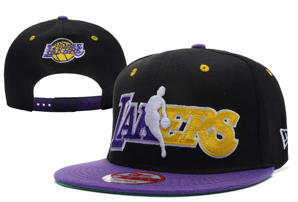 NBA Los Angeles Lakers NE Snapback Hat #127